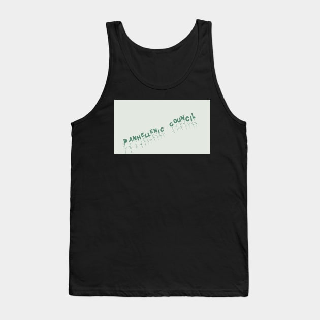 Panhellenic Council 2 Tank Top by Rosemogo